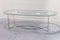 Dining Table in Steel and Glass, 1970s 1