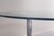 Dining Table in Steel and Glass, 1970s 14