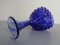 Italian Blue Bubble Glass Vase, 1960s 10