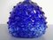 Italian Blue Bubble Glass Vase, 1960s 23