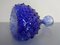 Italian Blue Bubble Glass Vase, 1960s 18