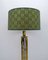 Mid-Century Modern Romeo Rega Style Lamp in Brass with Gucci Fabric, 1970, Image 5