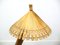 Lámpara de pie de bambú, años 50, Imagen 4