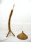 Lámpara de pie de bambú, años 50, Imagen 3