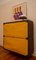 Softline Wall Cabinet in Brown and Yellow by Otto Zapf for Zapf Design, 1960s 6