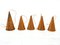 Cone Pendant Lights from ES Horn Aalestrup, 1970, Set of 5, Image 1