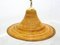 Vintage Bamboo Hanging Lamp, 1970s, Image 6