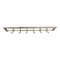 Vintage Coat Rack in Brass and Metal 10