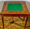 Game Table in Precious Wood Marquetry, 1890s, Image 2