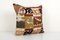 Vintage Suzani Cushion Cover with Textile Art, Image 3