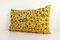 Housse de Coussin Suzani Jaune Floral Vintage 2