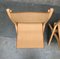 Vintage Italian Folding Chairs by Ilmari Tapiovaara for Olivo Italy, Set of 3, Image 11