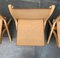Vintage Italian Folding Chairs by Ilmari Tapiovaara for Olivo Italy, Set of 3 12