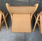 Vintage Italian Folding Chairs by Ilmari Tapiovaara for Olivo Italy, Set of 3, Image 12