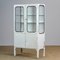 Glass & Iron Medical Cabinet, 1970s, Image 1