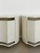 Italian Bedside Tables in White Lacquered Wood by Simon Gavina, 1960s, Set of 2 10