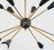 Lámpara colgante Sputnik italiana, años 60, Imagen 3