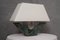 Indische Tischlampe aus grünem Marmor & Muranoglas, 2000er 5