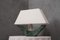 Lampada da tavolo in marmo verde e vetro di Murano, inizio XXI secolo, Immagine 9