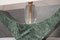 Lampada da tavolo in marmo verde e vetro di Murano, inizio XXI secolo, Immagine 6