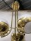 Round Murano Glass and Brass Chandelier, 2000s 4