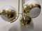 Round Murano Glass and Brass Chandelier, 2000s 5
