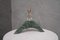 Indische Tischlampe aus grünem Marmor & Muranoglas, 2000er 2