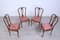 Esszimmerstühle im Chippemdale Stil, 1950er, 4 . Set 4
