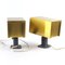 Cube Brass Wall Lamps by Björn Svensson, 1970s, Set of 2 2