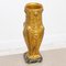 Art Nouveau Bronze Baluster Vase with Barbedienne Cast Iron 7