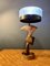 Lámpara de mesa brutalista, años 60, Imagen 1