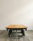 Industrial Belgian Coffee Table with Wheels, 1960s, Image 6