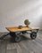 Industrial Belgian Coffee Table with Wheels, 1960s, Image 4