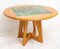 Oak & Ceramic Coffee Table by Guillerme Et Chambron & Danikowski for Votre Maison, 1960s 8