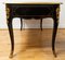 Napoleon III Style Flat Desk in Blackened Wood & Bronze from Maison Gouffé, Image 6