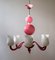 Large Handblown Ceiling Lamp by Gio Ponti for Paolo Venini, 1950s, Image 1
