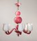 Large Handblown Ceiling Lamp by Gio Ponti for Paolo Venini, 1950s, Image 5