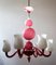 Large Handblown Ceiling Lamp by Gio Ponti for Paolo Venini, 1950s, Image 4