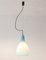 Lampe à Suspension en Verre Murano de Vistosi, 1950s 2