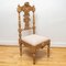 Neo-Renaissance Entrance Chair in Walnut, Image 1