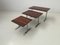 Vintage Rosewood Nesting Tables, 1960s, Set of 3 6