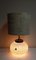 Lampe de Bureau Mid-Century avec Socle en Verre, 1950s 6