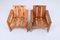 Pine Crate Wood Children's Chairs in the style of Gerrit Rietveld, 1980s, Set of 2 10