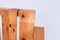 Sillas infantiles de madera de pino al estilo de Gerrit Rietveld, años 80. Juego de 2, Imagen 8