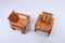 Set of Pine Crate Wood Children's Chairs in the style of Gerrit Rietveld, 1980s, Image 13