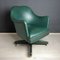 Mid-Century Swivel Green Office Chair attributed to Umberto Mascagni, Italy, 1950s, Image 8