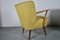 Cocktail Armchairs in Yellow, 1950s, Set of 2 6