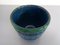 Italian Rimini Blue Ceramic Cachepot by Aldo Londi for Bitossi, 1960s 8