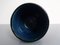 Blauer italienischer Rimini Keramik Übertopf von Aldo Londi für Bitossi, 1960er 7