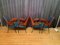 Club Chairs in the style of Hanno Von Gustedt, 1960s, Set of 4, Image 3